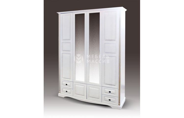 Шкаф Милена (сосна, резьба береза)