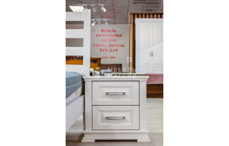 Тумба из серии "Венеция" (белая эмаль)